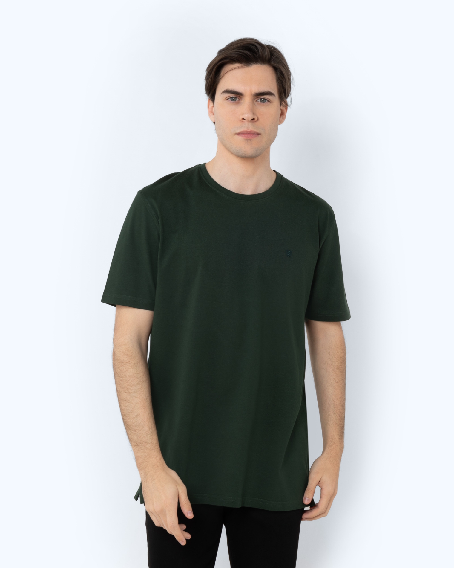 T-SHIRT REGULAR FIT ΠΡΑΣΙΝΟ