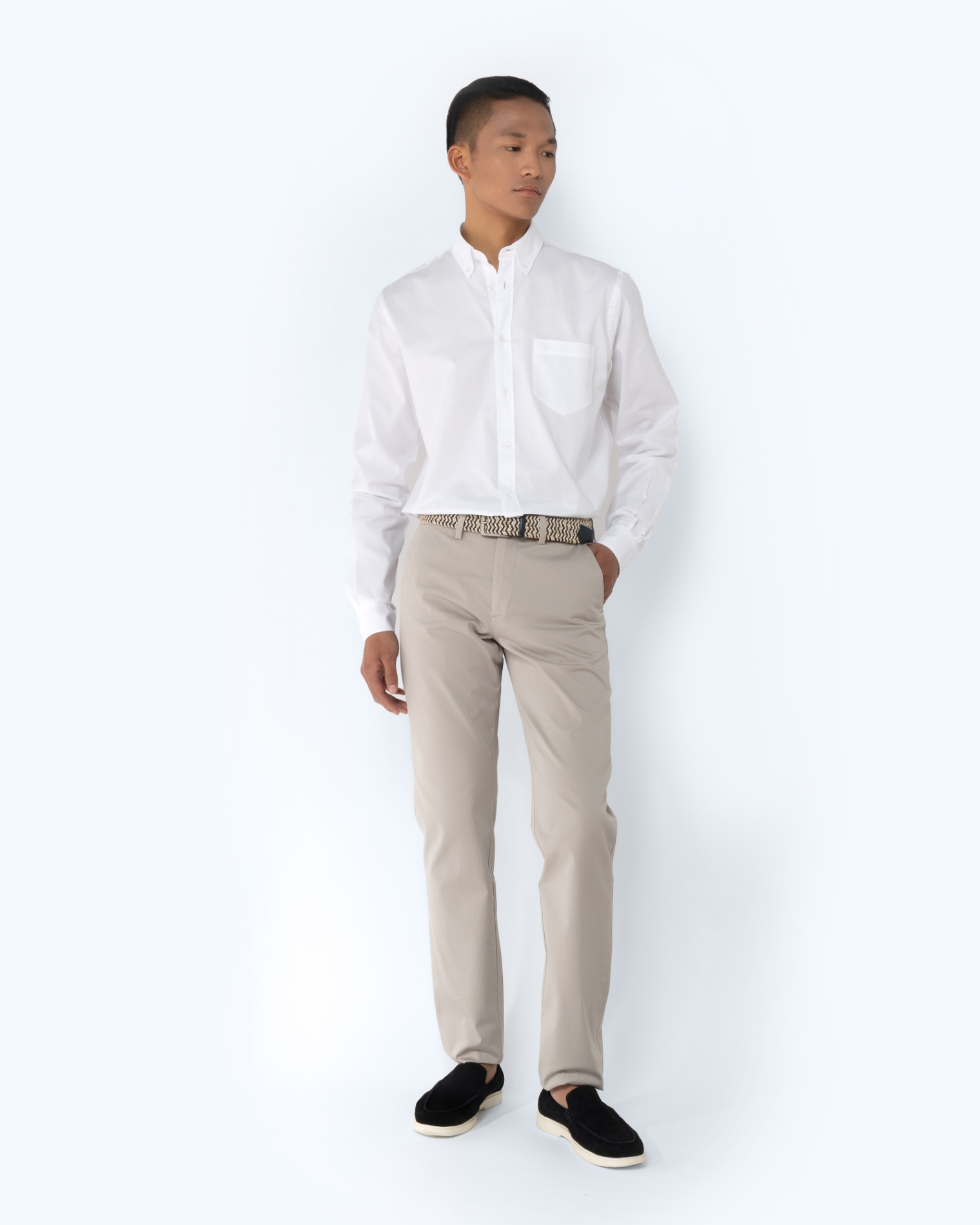 CHINOS ΚΑΠΑΡΤΙΝΑ SATIN REGULAR FIT