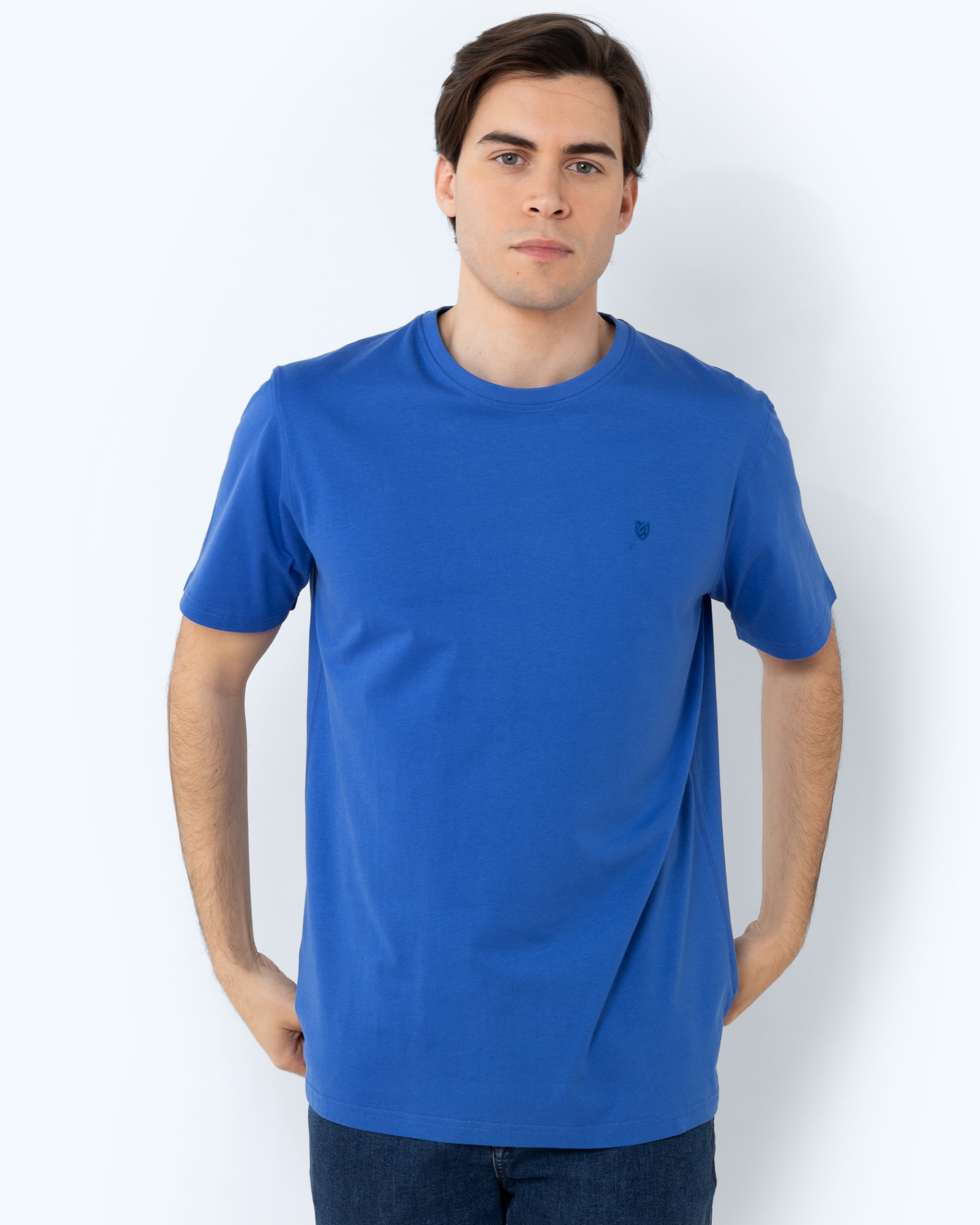 ΜΠΛΟΥΖΑ T-SHIRT REGULAR FIT ΜΠΛΕ