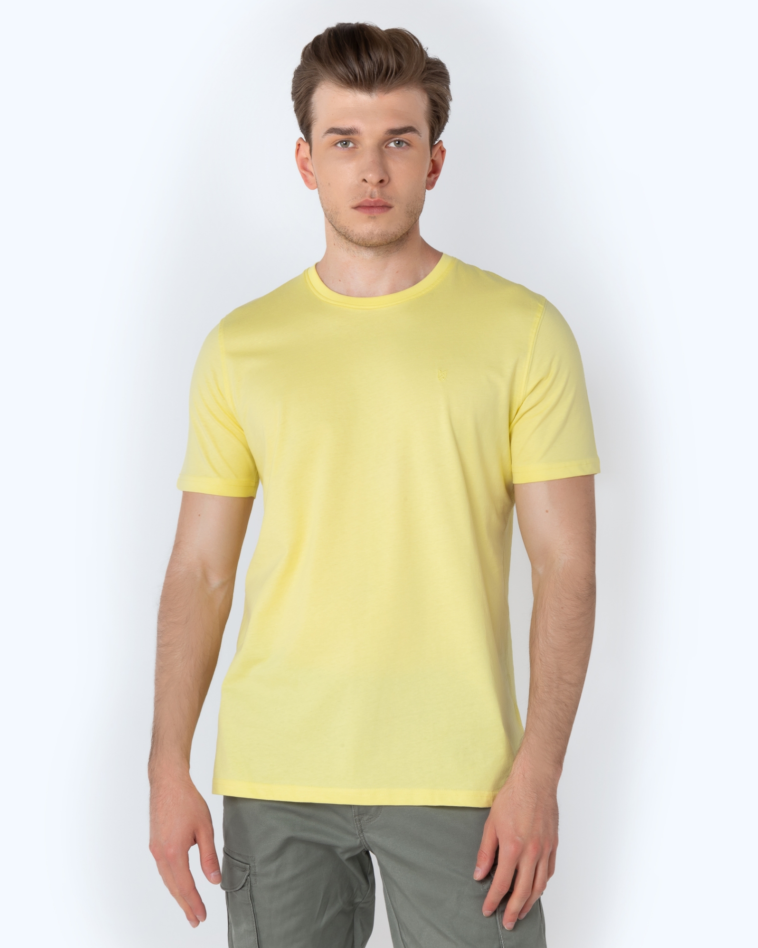 T-SHIRT REGULAR FIT ΚΙΤΡΙΝΟ