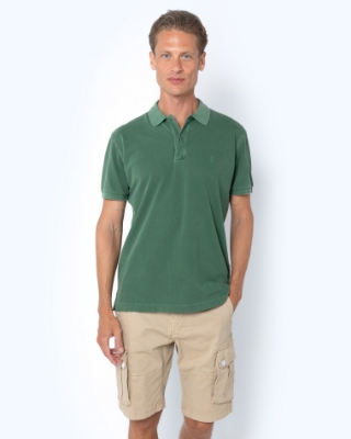  ΠΡΑΣΙΝΟ POLO PIQUE DELAVE REGULAR FIT thumb