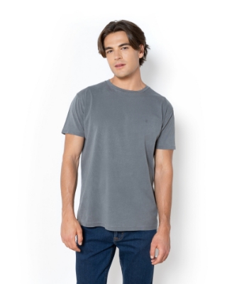 T-SHIRT DELAVE REGULAR FIT ΓΚΡΙ thumb