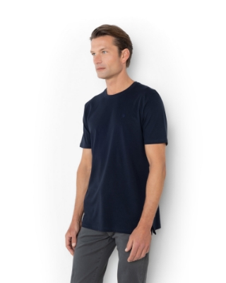 T-SHIRT REGULAR FIT ΜΠΛΕ thumb