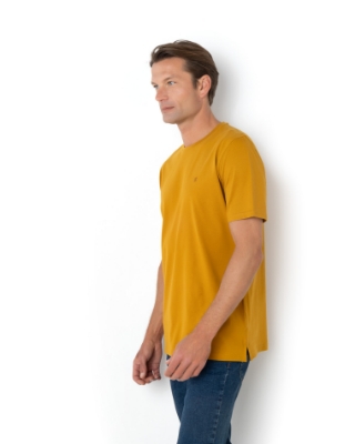 T-SHIRT REGULAR FIT ΜΟΥΣΤΑΡΔΙ thumb