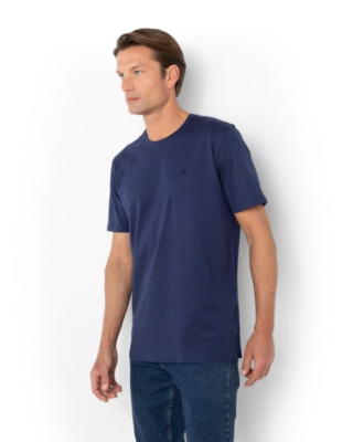 T-SHIRT REGULAR FIT ΜΠΛΕ thumb