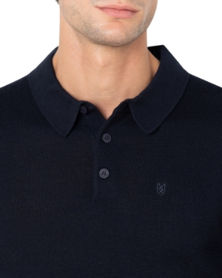 ΠΛΕΚΤΟ MERINO POLO ΜΠΛΕ thumb