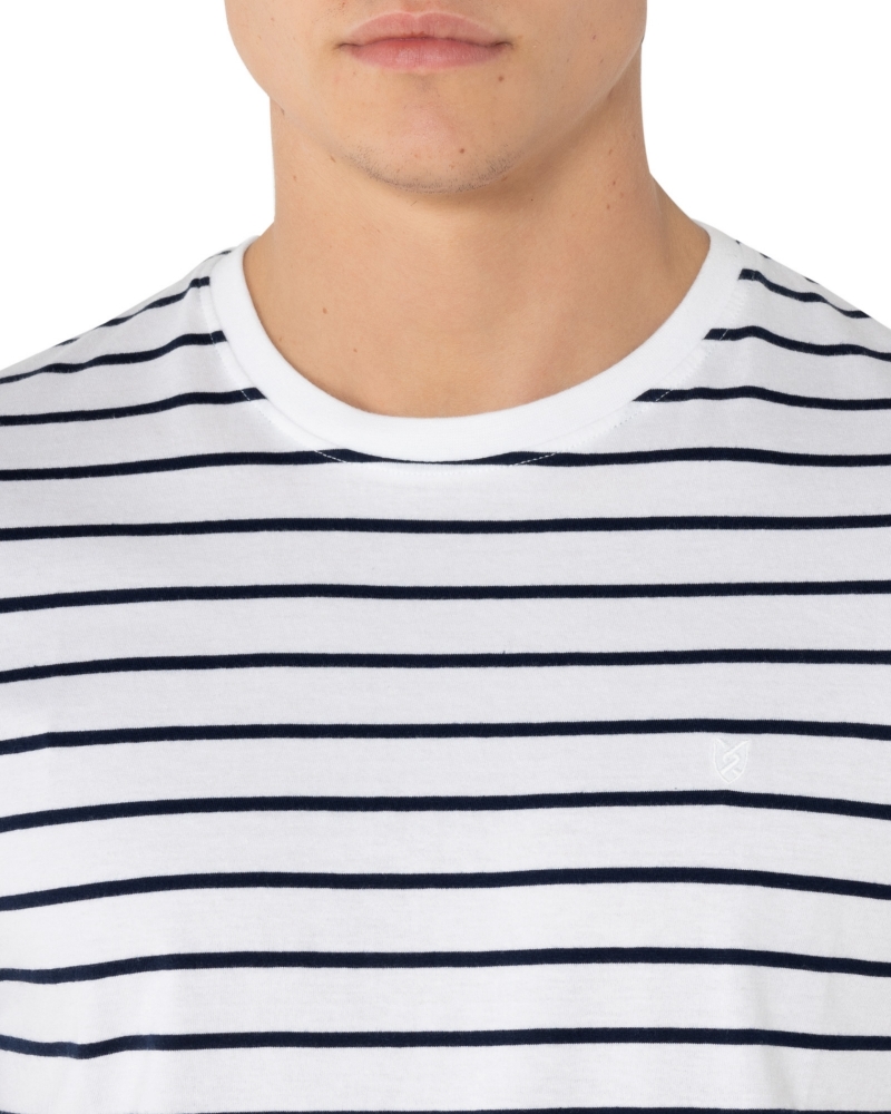 ΜΠΛΟΥΖΑ T-SHIRT STRIPE REGULAR FIT