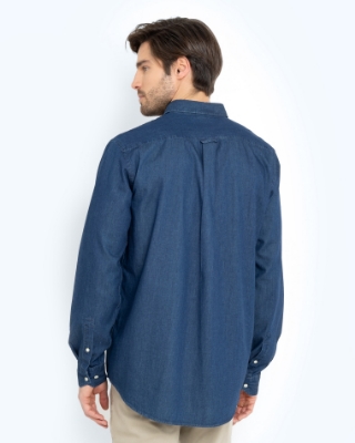 	ΠΟΥΚΑΜΙΣΟ DENIM REGULAR FIT thumb