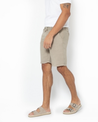 ΒΕΡΜΟΥΔΑ ΛΙΝΗ CHINOS ΜΠΕΖ thumb