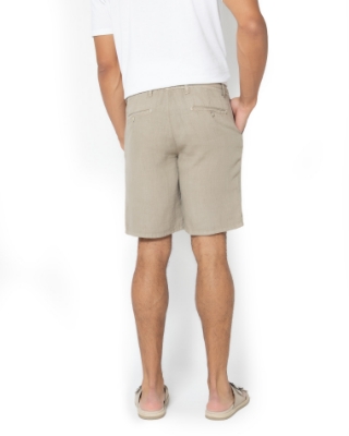 ΒΕΡΜΟΥΔΑ ΛΙΝΗ CHINOS ΜΠΕΖ thumb