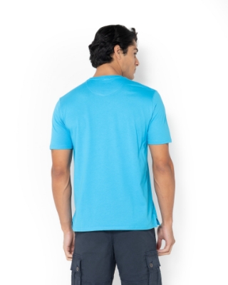 T-SHIRT REGULAR FIT ΤΙΡΚΟΥΑΖ thumb