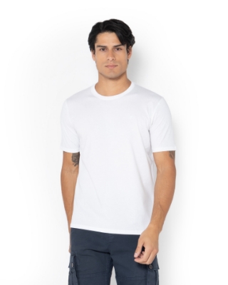 T-SHIRT REGULAR FIT ΛΕΥΚΟ thumb