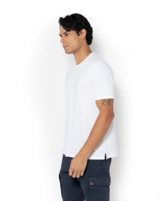 T-SHIRT REGULAR FIT ΛΕΥΚΟ thumb