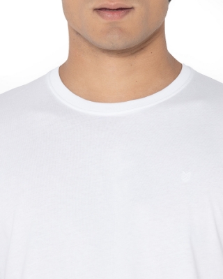 T-SHIRT REGULAR FIT ΛΕΥΚΟ thumb