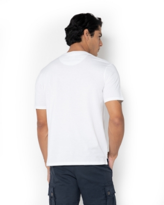 T-SHIRT REGULAR FIT ΛΕΥΚΟ thumb