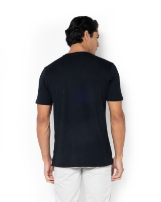 	ΜΠΛΟΥΖΑ T-SHIRT REGULAR ΜΑΥΡΟ thumb