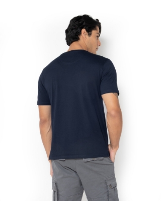 T-SHIRT REGULAR FIT ΜΠΛΕ thumb
