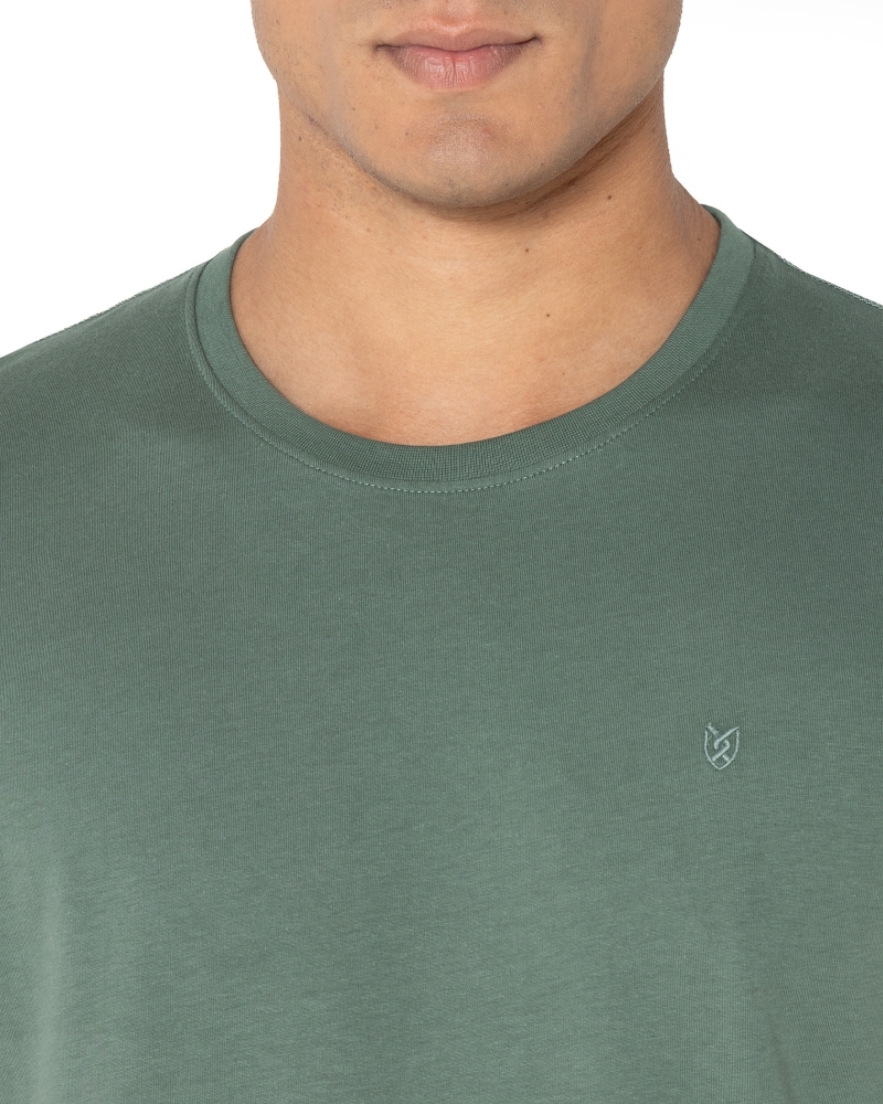 	T-SHIRT REGULAR FIT ΠΡΑΣΙΝΟ