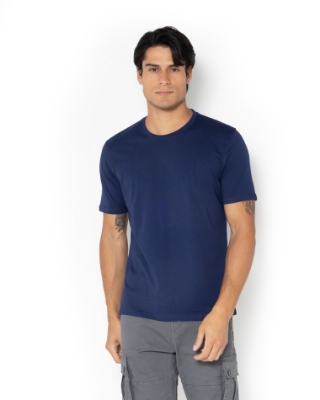 	T-SHIRT REGULAR FIT ΜΠΛΕ thumb