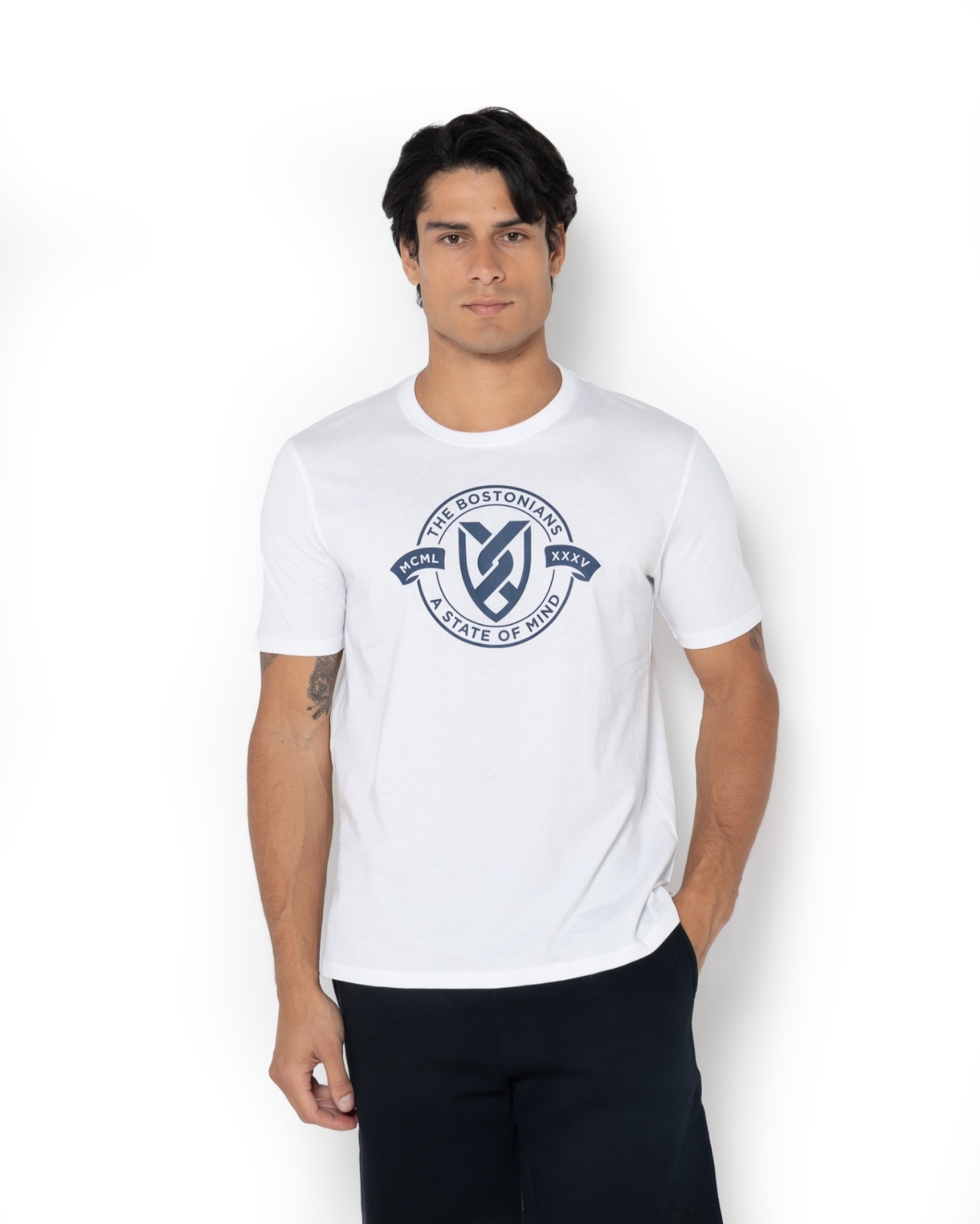 ΜΠΛΟΥΖΑ T-SHIRT LOGO REGULAR ΛΕΥΚΟ