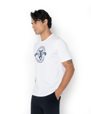 ΜΠΛΟΥΖΑ T-SHIRT LOGO REGULAR ΛΕΥΚΟ thumb