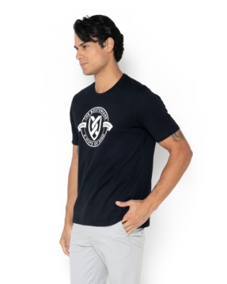 	T-SHIRT LOGO REGULAR ΜΑΥΡΟ thumb