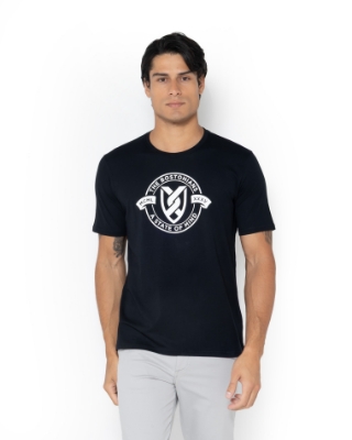 	T-SHIRT LOGO REGULAR ΜΑΥΡΟ thumb
