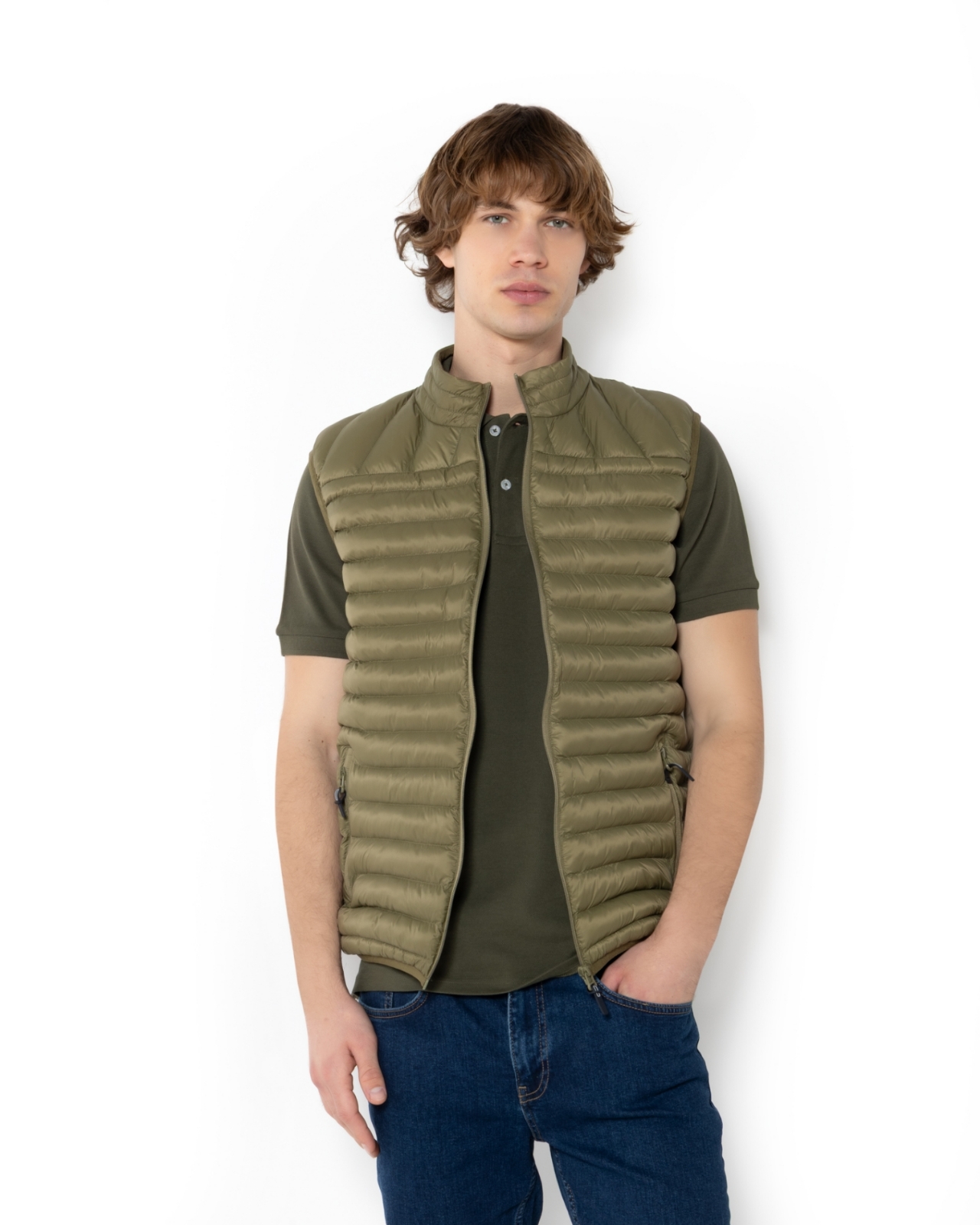 ΓΙΛΕΚΟ BODY WARM REGULAR FIT ΠΡΑΣΙΝΟ