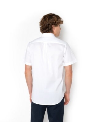 ΠΟΥΚΑΜΙΣΟ FIL A FIL REGULAR FIT WHITE thumb