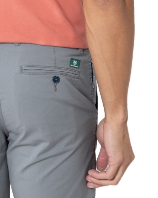 ΒΕΡΜΟΥΔΑ TWILL ΓΚΡΙ thumb