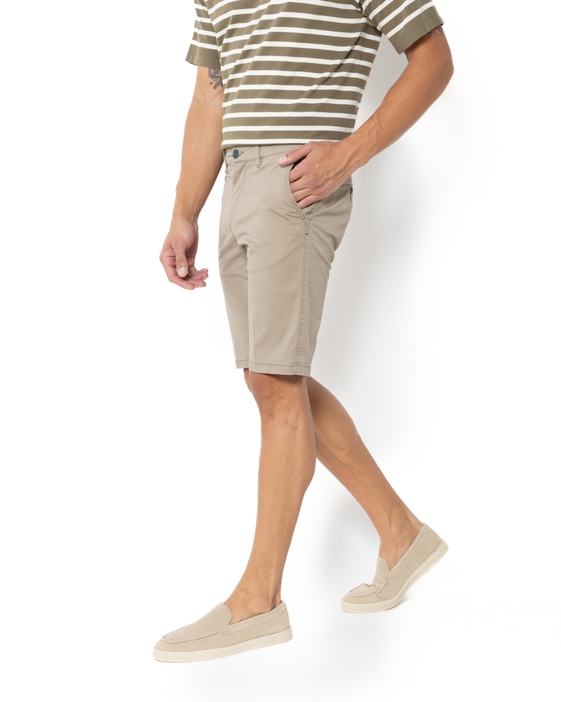 ΒΕΡΜΟΥΔΑ TWILL ΜΠΕΖ 