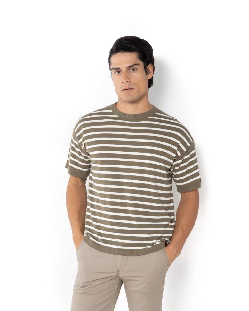 ΠΛΕΚΤΟ T-SHIRT ΡΙΓΕΣ