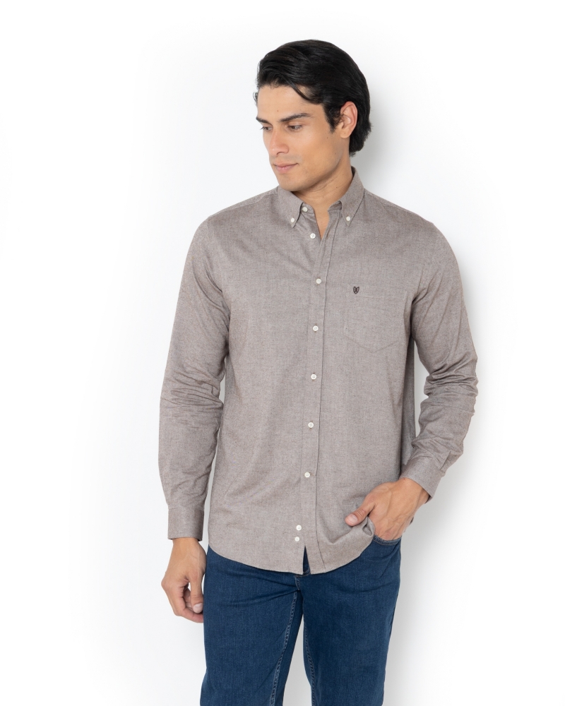 ΠΟΥΚΑΜΙΣΟ ΦΑΝΕΛΑ ΣΚΟΥΡΟ ΜΠΕΖ