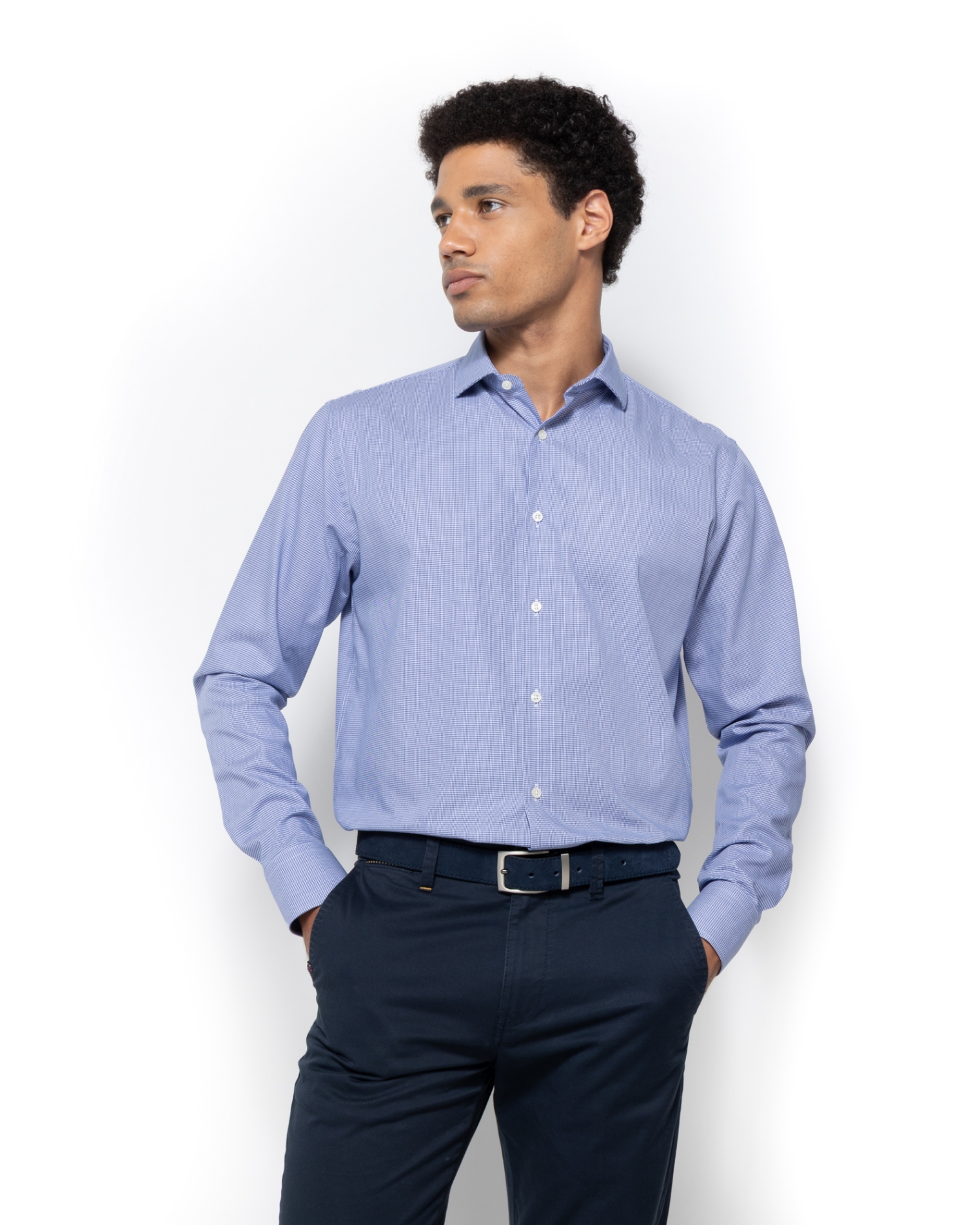 ΠΟΥΚΑΜΙΣΟ ΜΙΚΡΟ ΚΑΡΟ TWILL