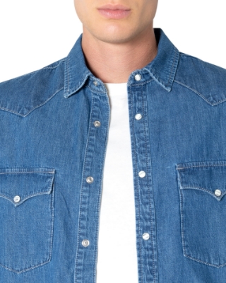 ΠΟΥΚΑΜΙΣΟ DENIM REGULAR FIT thumb