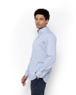 ΠΟΥΚΑΜΙΣΟ TWILL REGULAR LIGHT BLUE thumb