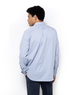 ΠΟΥΚΑΜΙΣΟ TWILL REGULAR LIGHT BLUE thumb