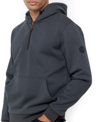 ΦΟΥΤΕΡ HALF ZIP ΓΚΡΙ thumb