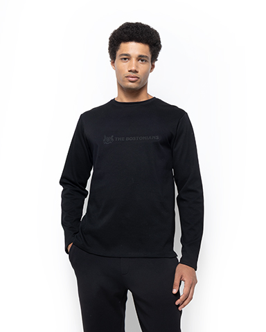ΜΠΛΟΥΖΑ T-SHIRT REGULAR FIT ΜΑΥΡΟ