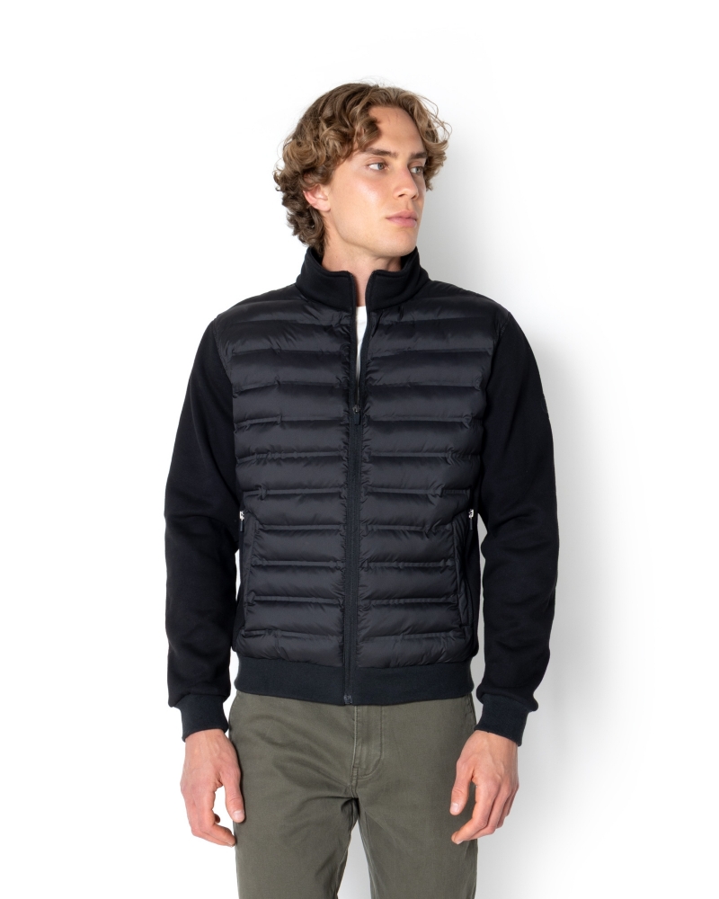 ΜΠΟΥΦΑΝ QUILTED HYBRID ΜΑΥΡΟ
