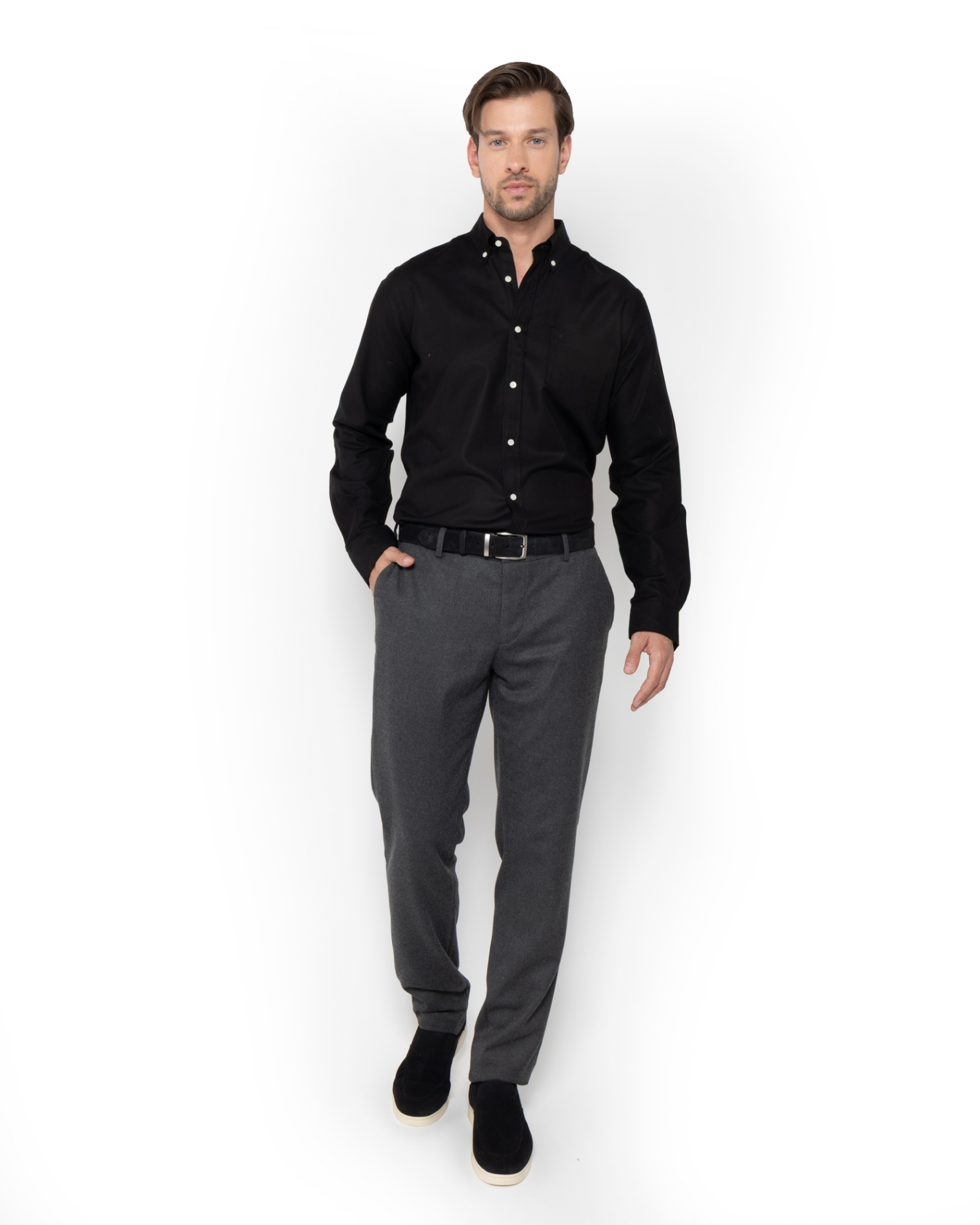 ΠΑΝΤΕΛΟΝΙ TWILL CHINOS ΓΚΡΙ