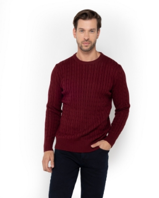 ΠΛΕΚΤΟ CABLE ΜΠΟΡΝΤΟ thumb