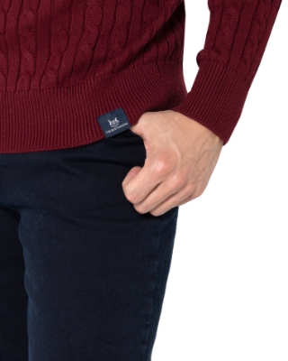 ΠΛΕΚΤΟ CABLE ΜΠΟΡΝΤΟ thumb