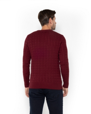 ΠΛΕΚΤΟ CABLE ΜΠΟΡΝΤΟ thumb