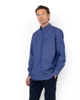 	ΑΝΔΡΙΚΟ ΠΟΥΚΑΜΙΣΟ FIL A FIL ΜΠΛΕ thumb