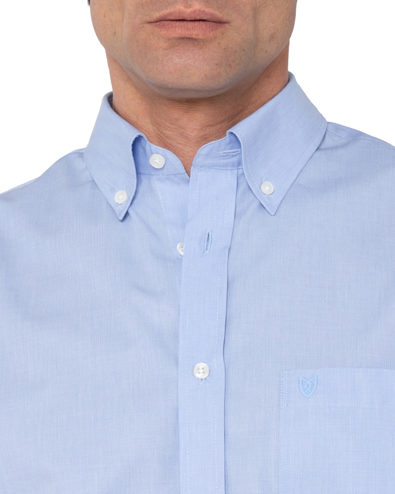 	ΑΝΔΡΙΚΟ ΠΟΥΚΑΜΙΣΟ FIL A FIL ΓΑΛΑΖΙΟ