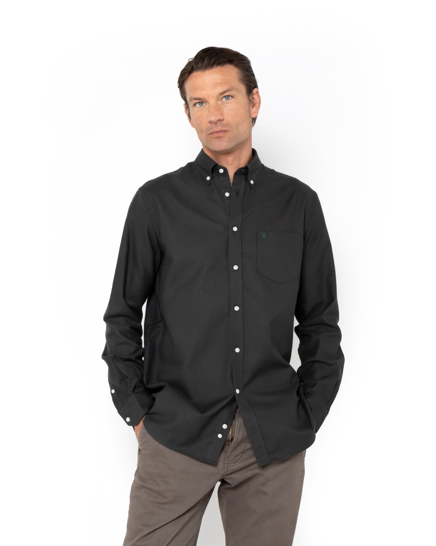 ΑΝΔΡΙΚΟ ΠΟΥΚΑΜΙΣΟ TWILL ΛΑΔΙ