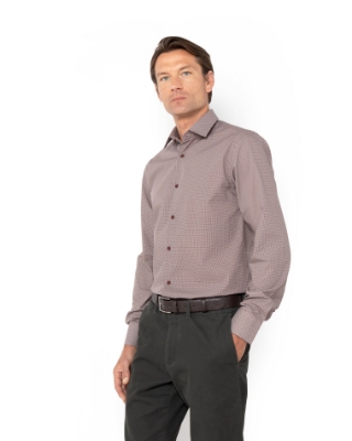 ΑΝΔΡΙΚΟ ΠΟΥΚΑΜΙΣΟ, DIGITAL PRINT, ΠΟΠΛΙΝΑ, SLIM FIT thumb