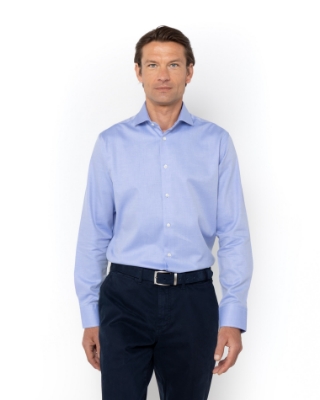ΑΝΔΡΙΚΟ TWILL CUSTOM FIT ΓΑΛΑΖΙΟ thumb