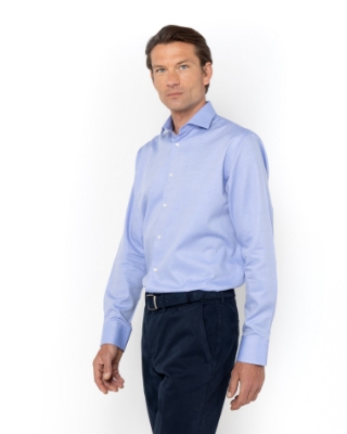 ΑΝΔΡΙΚΟ TWILL CUSTOM FIT ΓΑΛΑΖΙΟ thumb